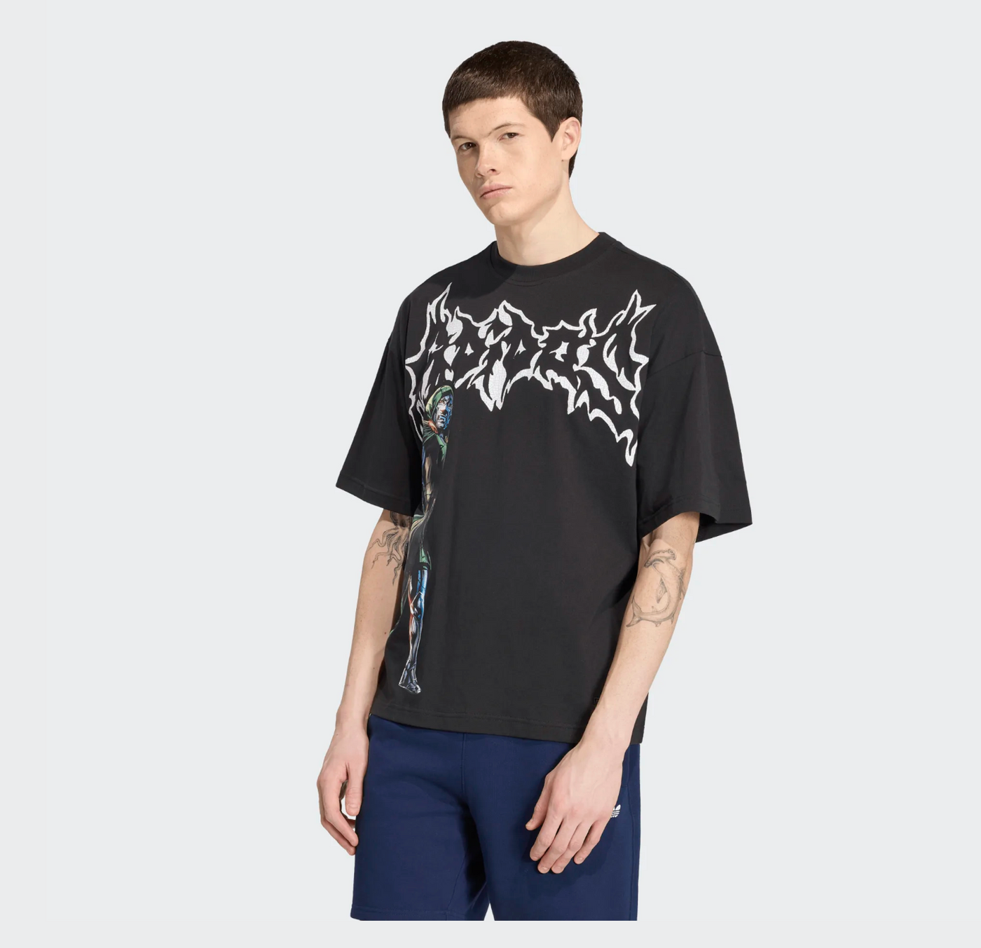 61old CYBSTA DOOM （AFF） ADIDAS GRAPHIC T-SHIRT DR DOOM 