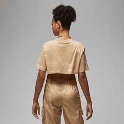 W CROPPED SHIRT "DESERT"
