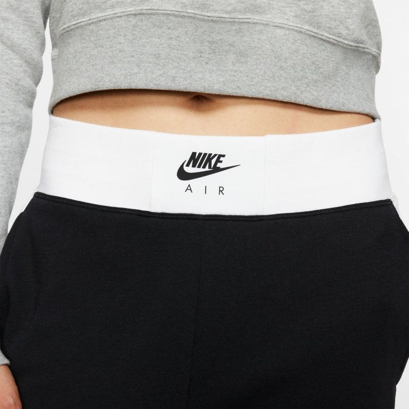 W FLEECE PANTS "BLACK/WHITE"