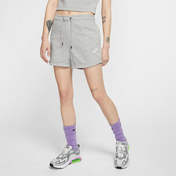W FRENCH TERRY SHORTS "GREY HEATHER"