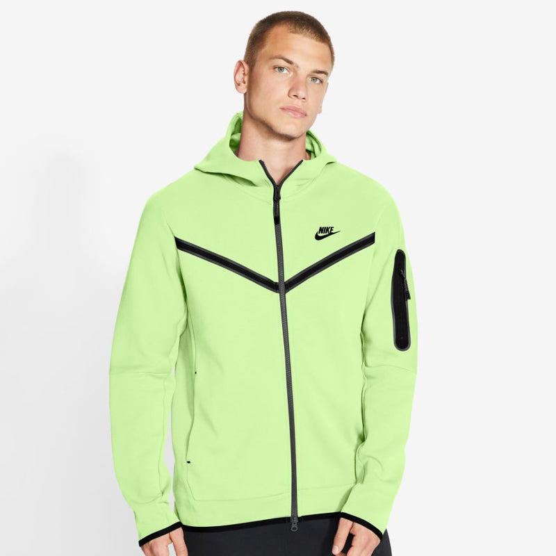 Neon Nike Tech Fleece Mens Jacket NSW TECH FLEECE ZIP UP