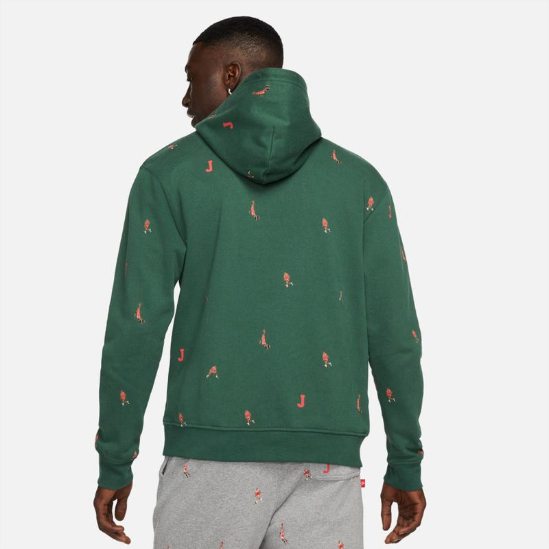 JORDAN ESSENTIALS FLC PULLOVER HOODIE NOBLE GREEN Sneaker Room