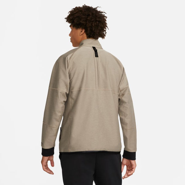 NSW DRI-FIT TECH PACK UNLINED TRACK JACKET "MOON FOSSIL"
