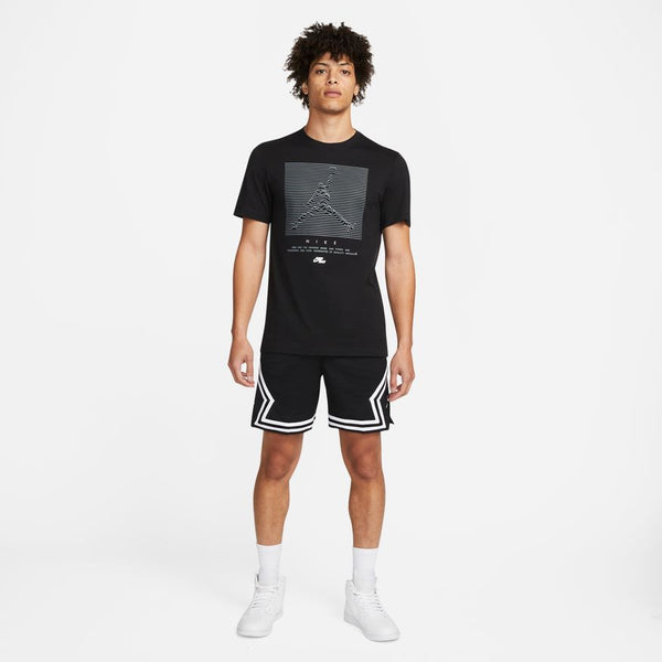 SPORT DRI FIT DIAMOND SHORTS "BLACK"