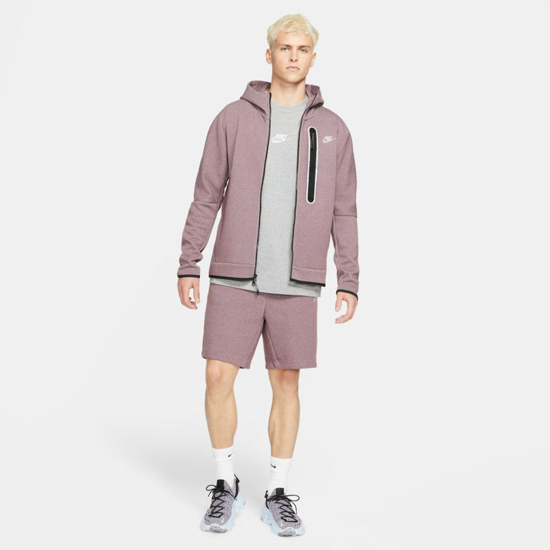 NSW TECH FLEECE SHORTS "DARK WINE"