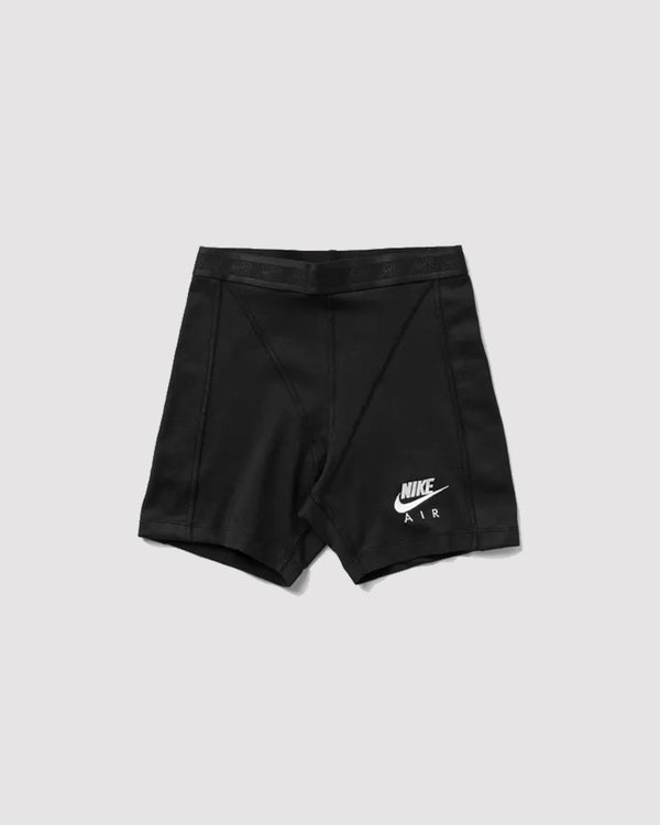 W NIKE AIR RIBBED SHORTS "BLACK"