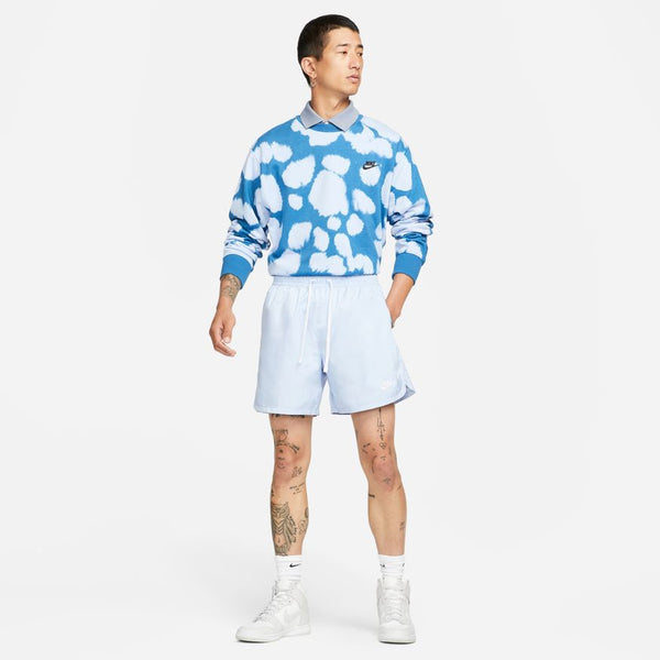 WOVEN LINED FLOW SHORTS "LIGHT MARINE"