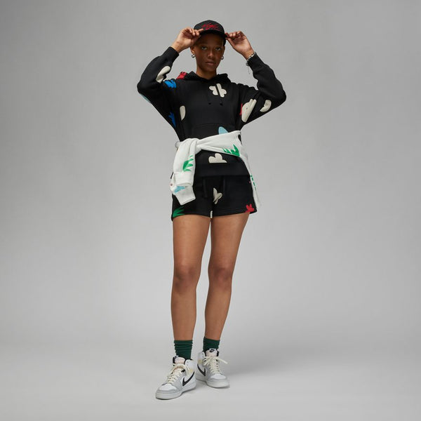W ARTIST SERIES FLEECE HOODIE MIA LEE "BLACK"