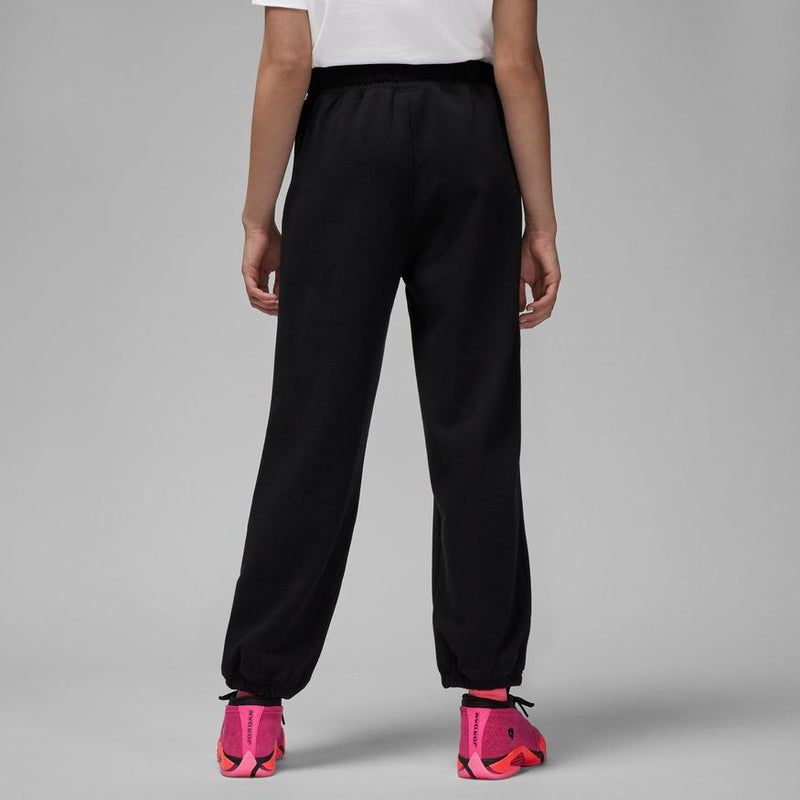 W FLIGHT FLEECE PANTS "BLACK"
