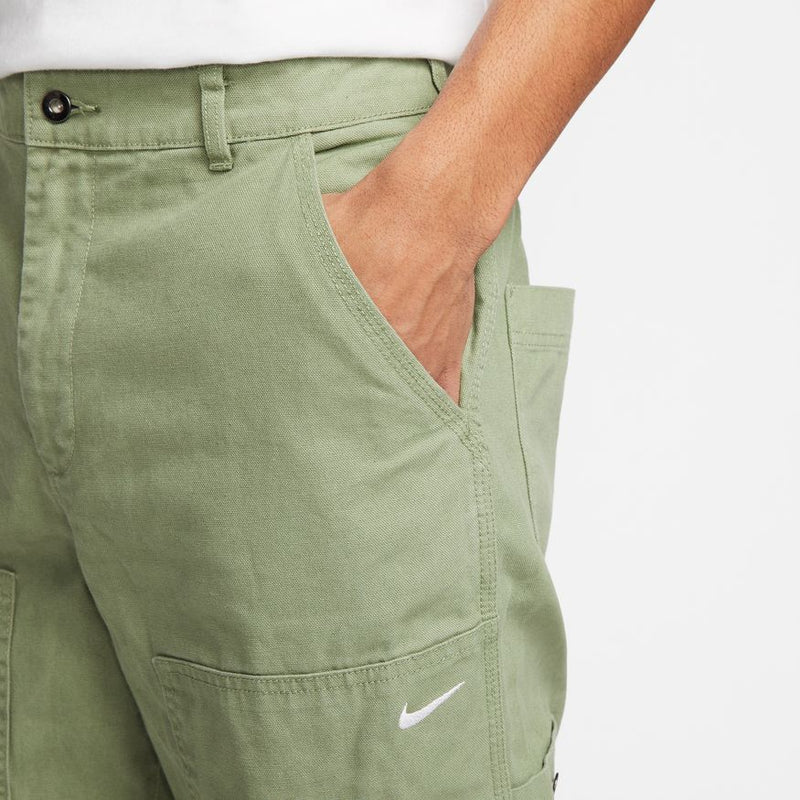 LIFE DOUBLE PANEL PANTS "OIL GREEN"
