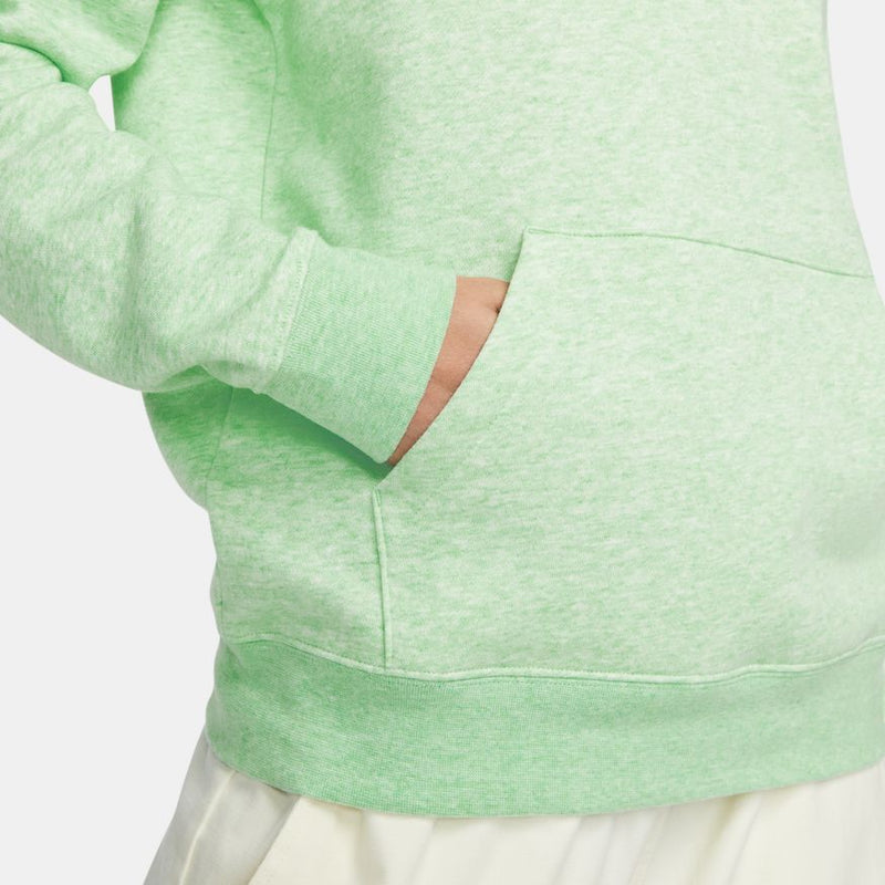 W FUNNEL NECK CLUB FLEECE HOODIE "MINT FOAM"