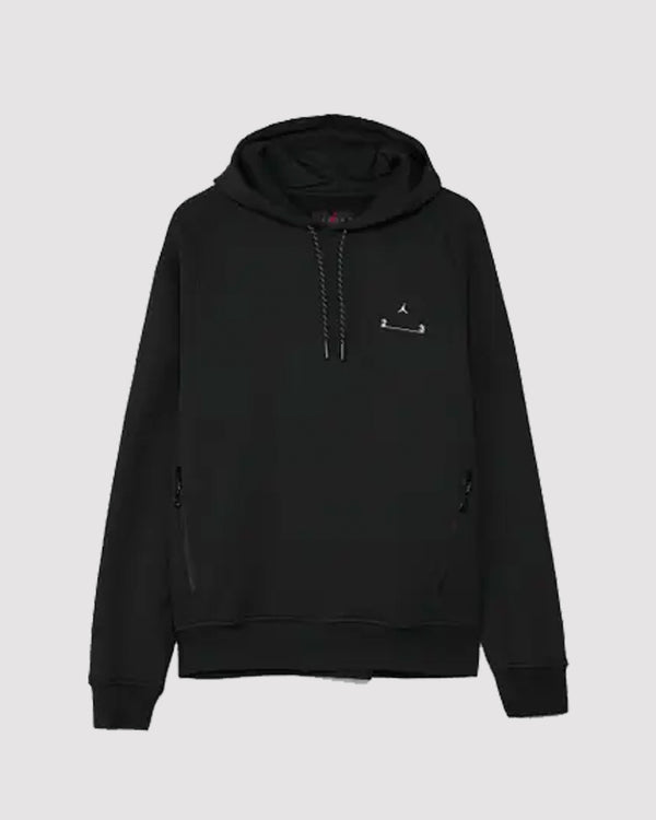 23 ENGINEERED FLEECE PULLOVER HOODIE "BLACK"