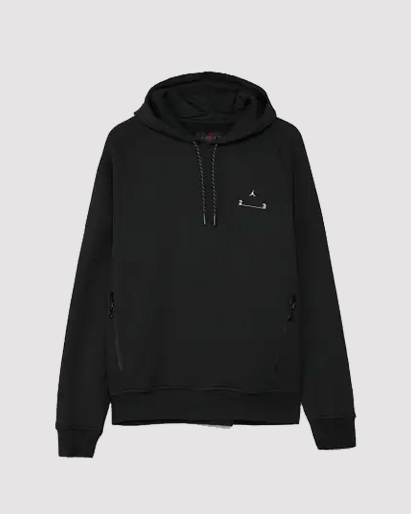 23 ENGINEERED FLEECE PULLOVER HOODIE "BLACK"