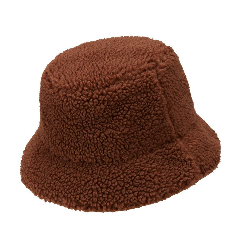 KIDS WINTERIZED BUCKET HAT "BROWN"