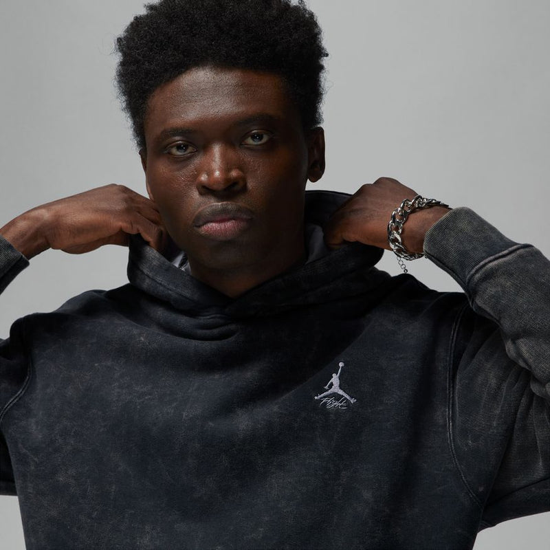FLIGHT HERITAGE FLEECE PULLOVER "BLACK"
