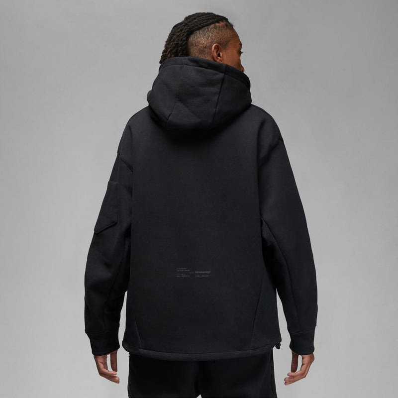 23 ENGINEERED FLEECE PULLOVER "BLACK"
