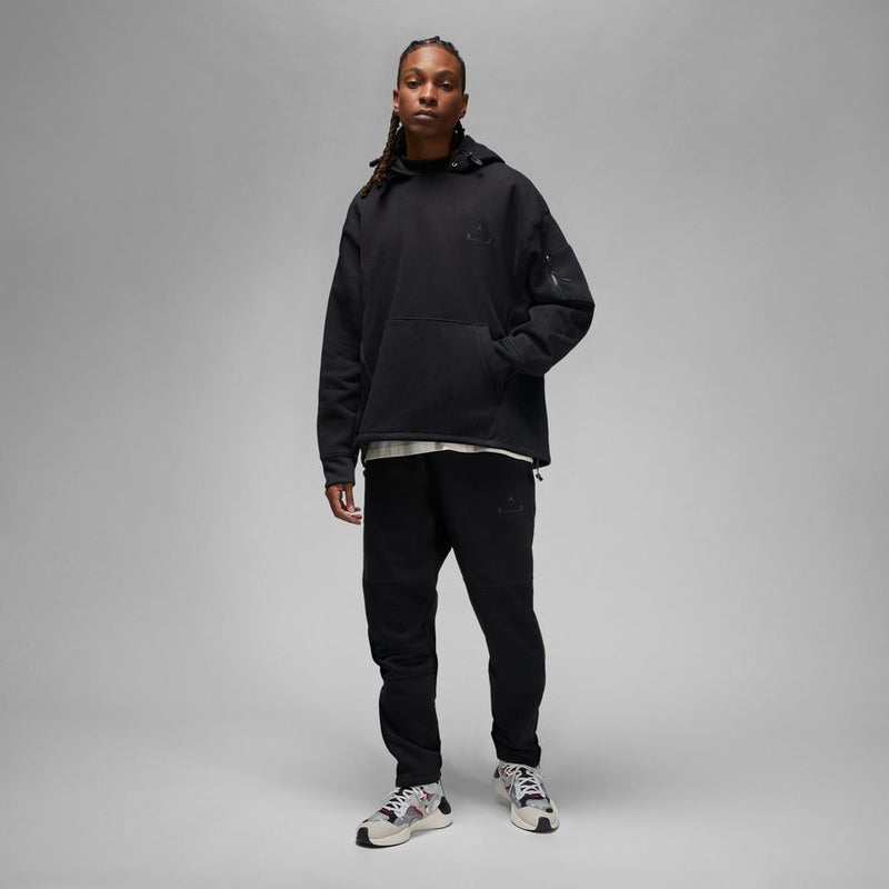 23 ENGINEERED FLEECE PULLOVER "BLACK"