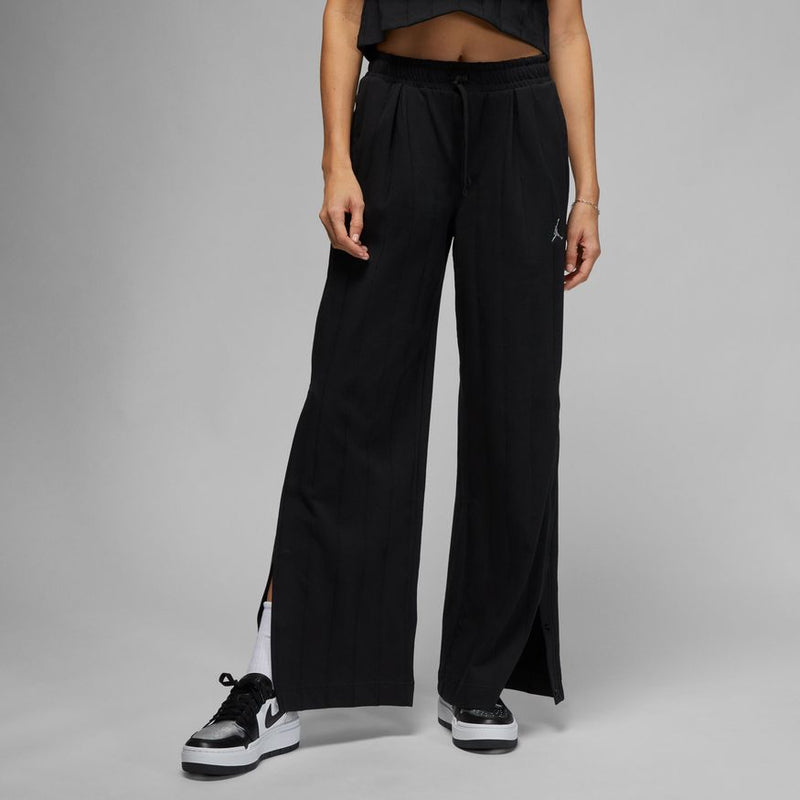 W KNIT PANTS "BLACK"