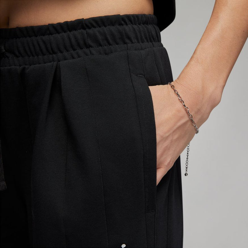 W KNIT PANTS "BLACK"
