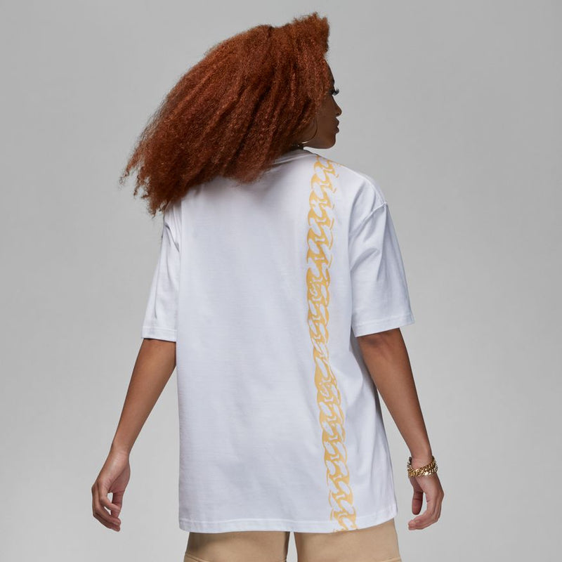 W OVERSIZED GRAPHIC T-SHIRT "WHITE"