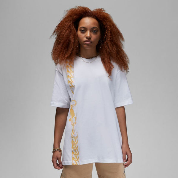 W OVERSIZED GRAPHIC T-SHIRT "WHITE"