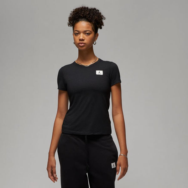 W SLIM T-SHIRT "BLACK"
