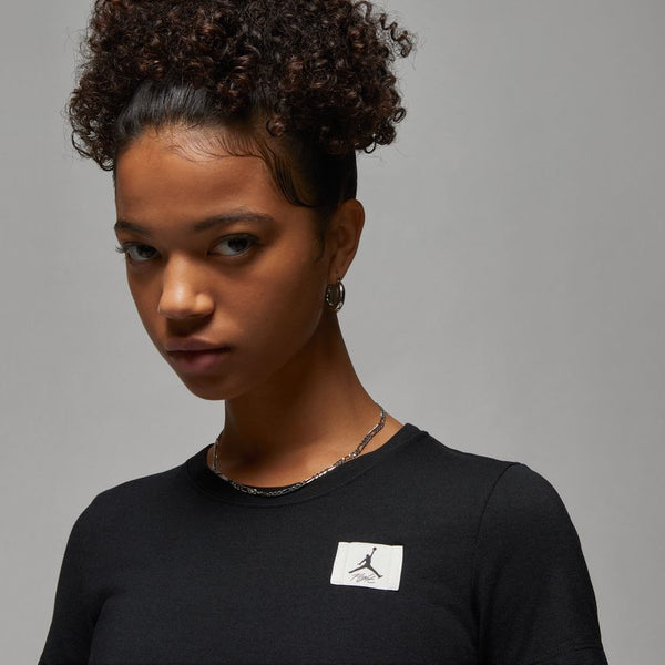 W SLIM T-SHIRT "BLACK"