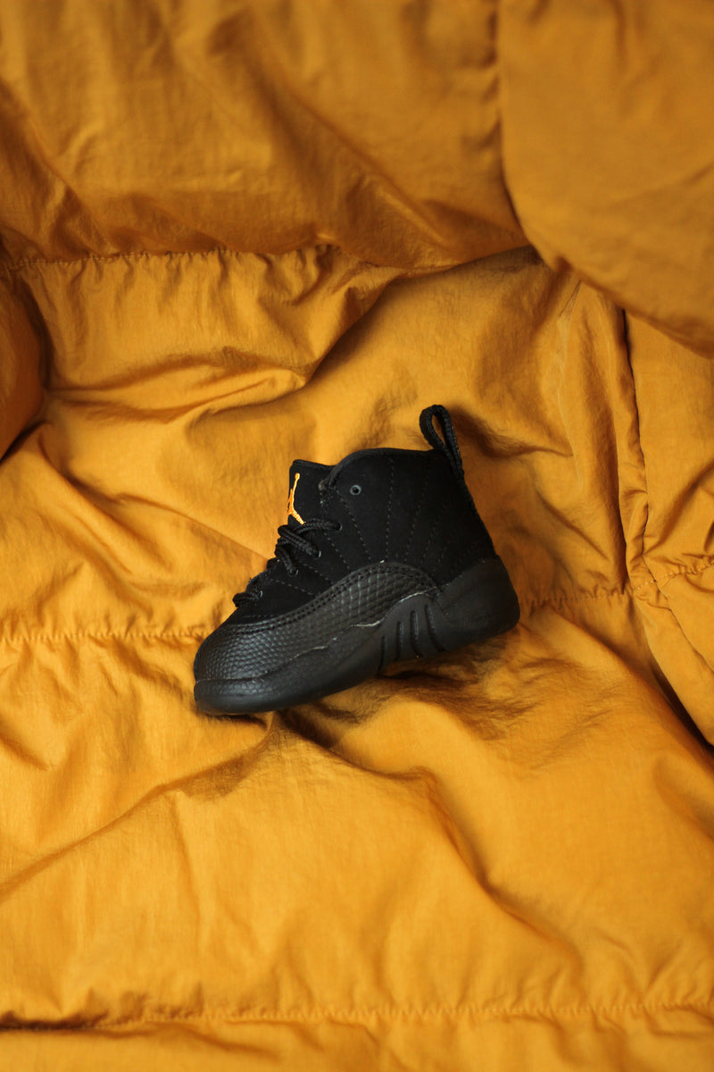JORDAN 12 RETRO (TD) "BLACK TAXI"