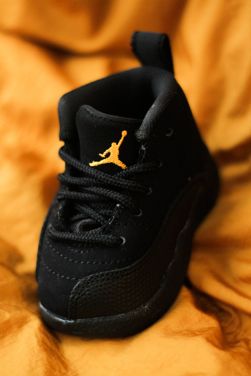 JORDAN 12 RETRO (TD) "BLACK TAXI"