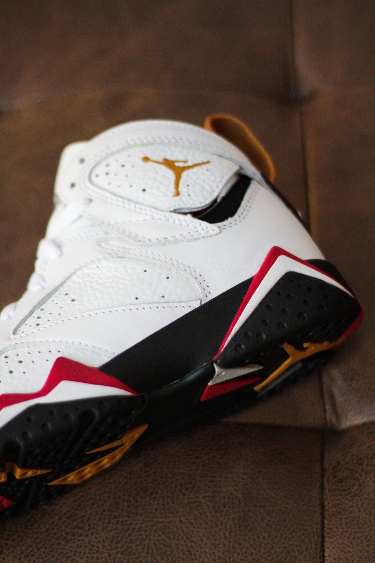シューズ(男性用) Air Jordan 7 cardinal Nike Air Jordan 7 Retro Cardinal 2022 White Red Black CU9307