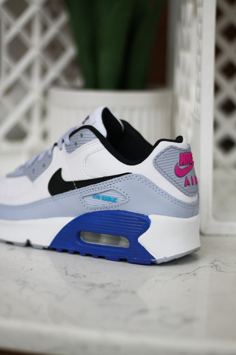 AIR MAX 90 LTR (GS) "BLUE WHISPER"