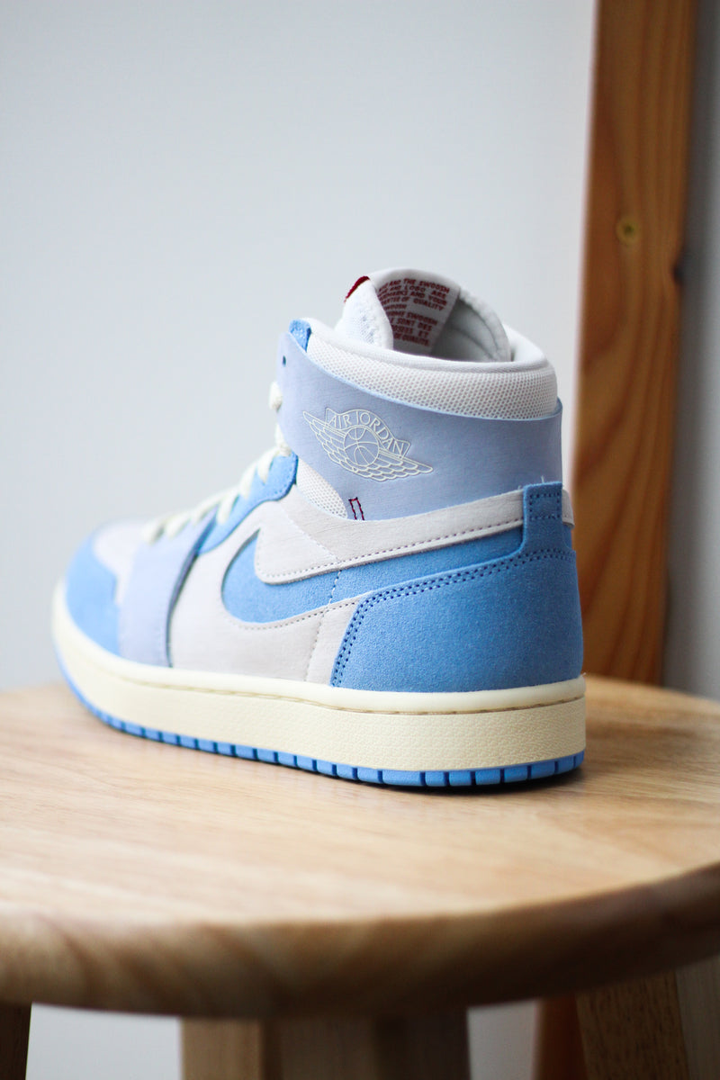 W AIR JORDAN 1 ZOOM CMFT 2 "UNIVERSITY BLUE"