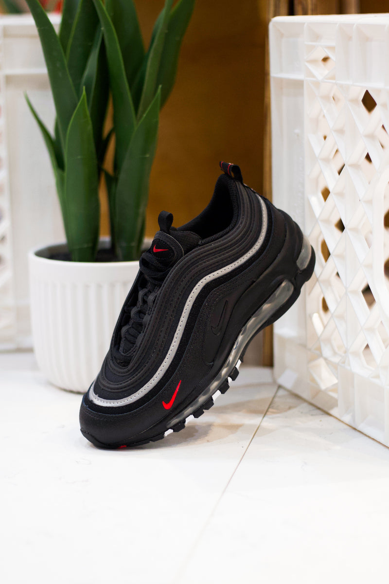 AIR MAX 97 GS BLACK RED