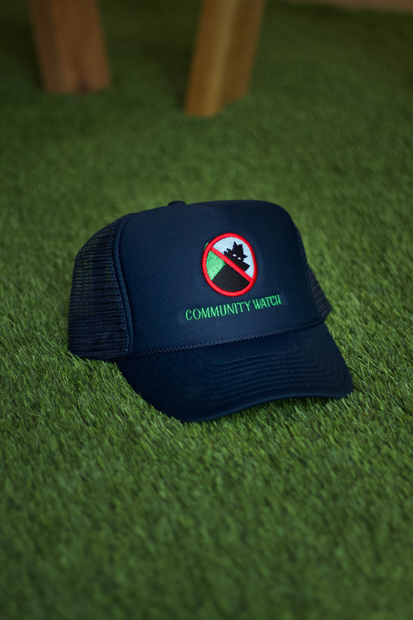 WATCH TRUCKER HAT "NAVY"
