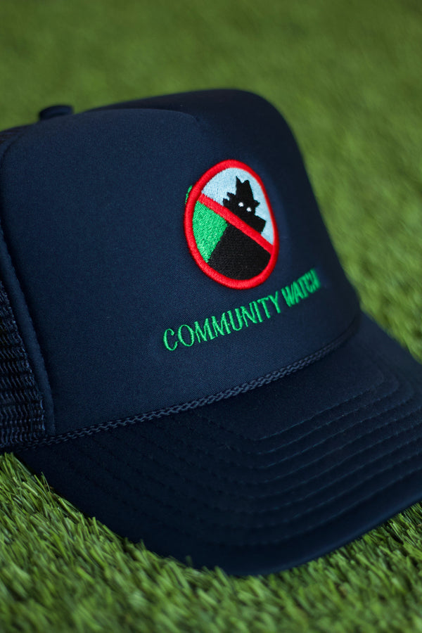 WATCH TRUCKER HAT "NAVY"