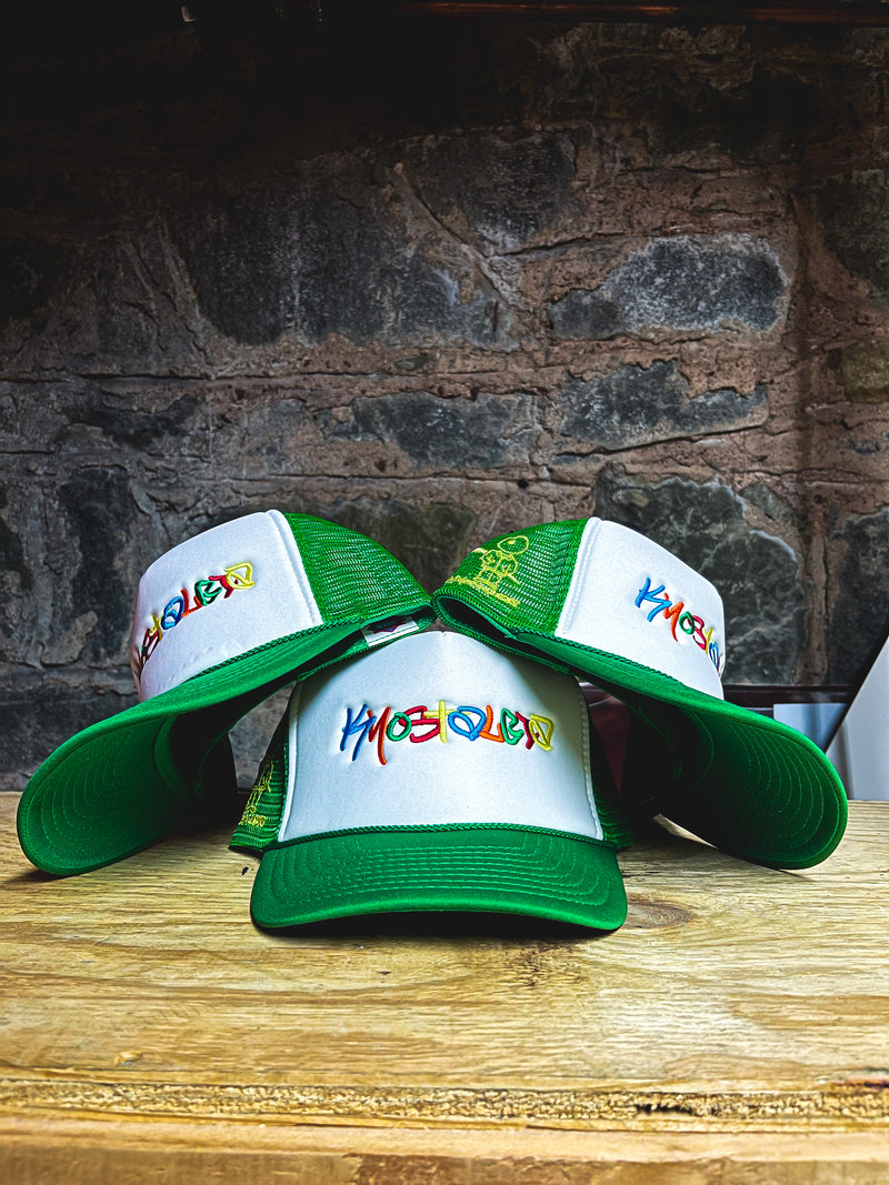 HANDSTYLE TRUCKER HAT "KELLY GREEN"