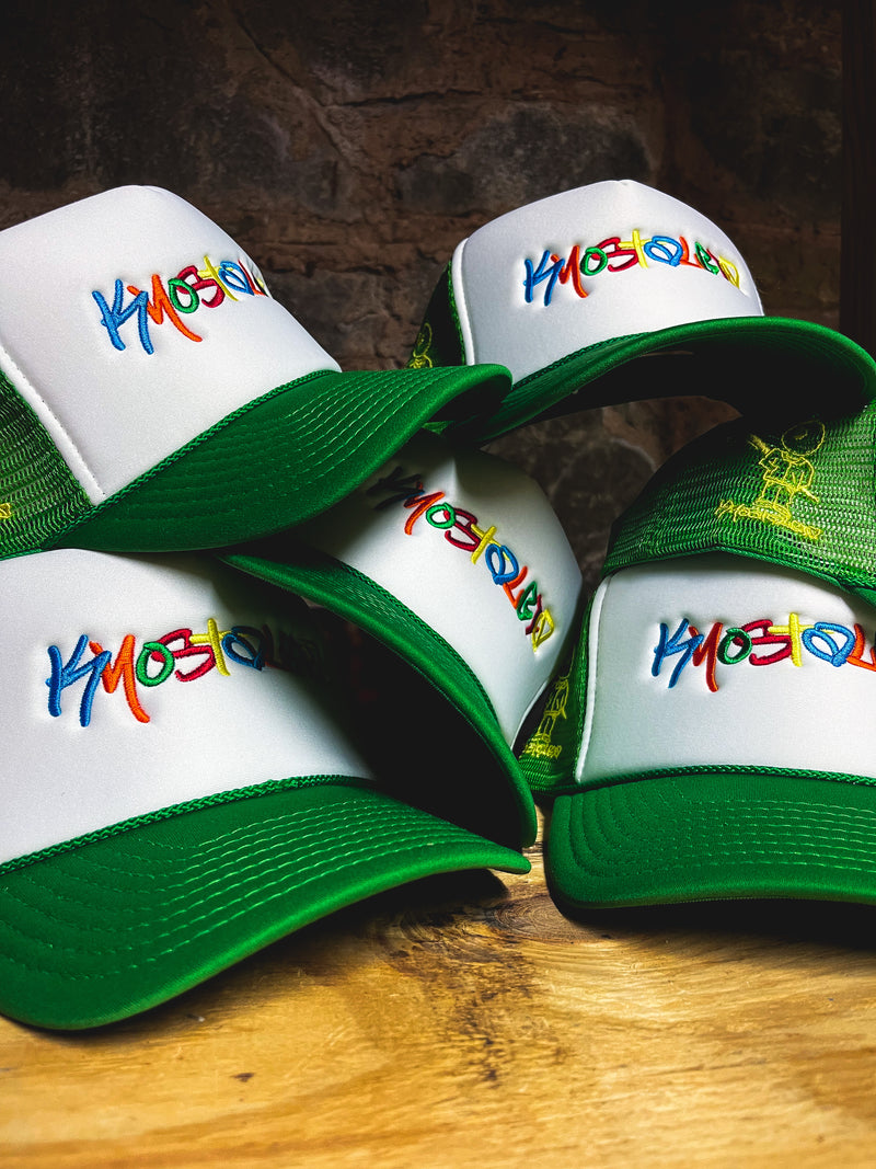 HANDSTYLE TRUCKER HAT "KELLY GREEN"