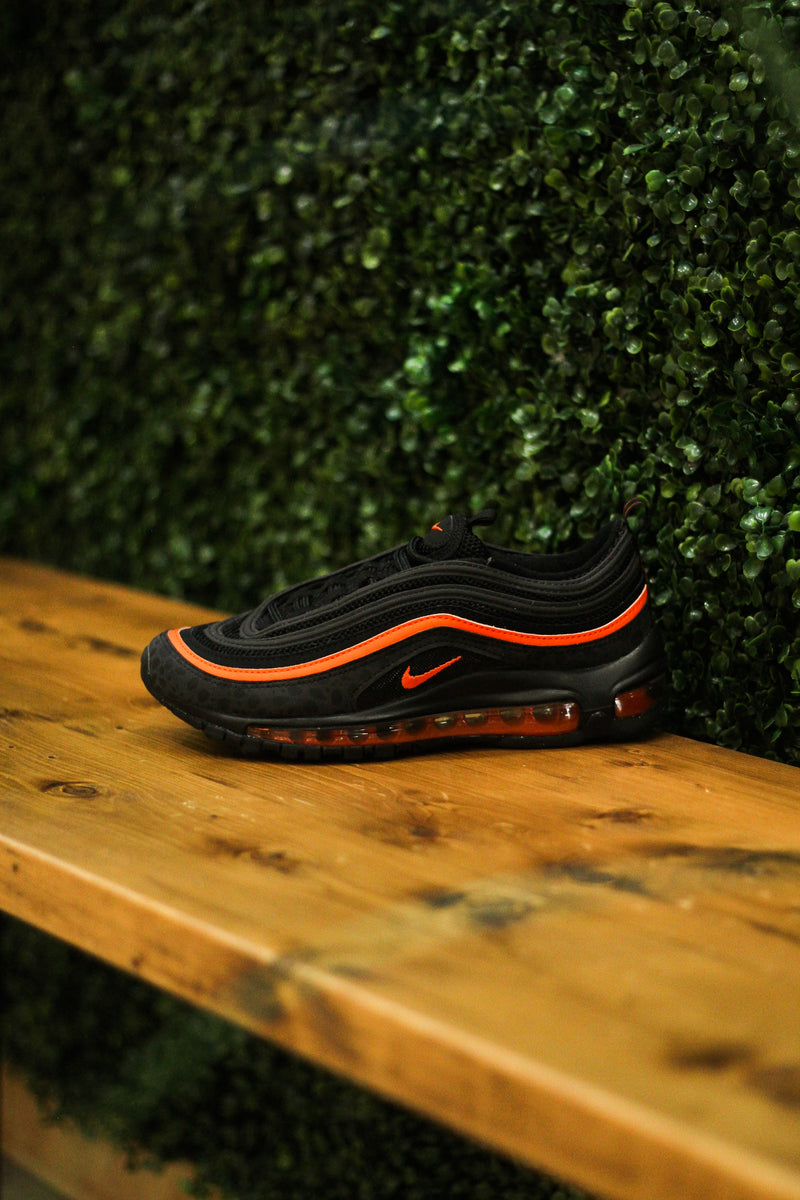 AIR MAX 97 (GS) "BLACK/SAFETY ORANGE"