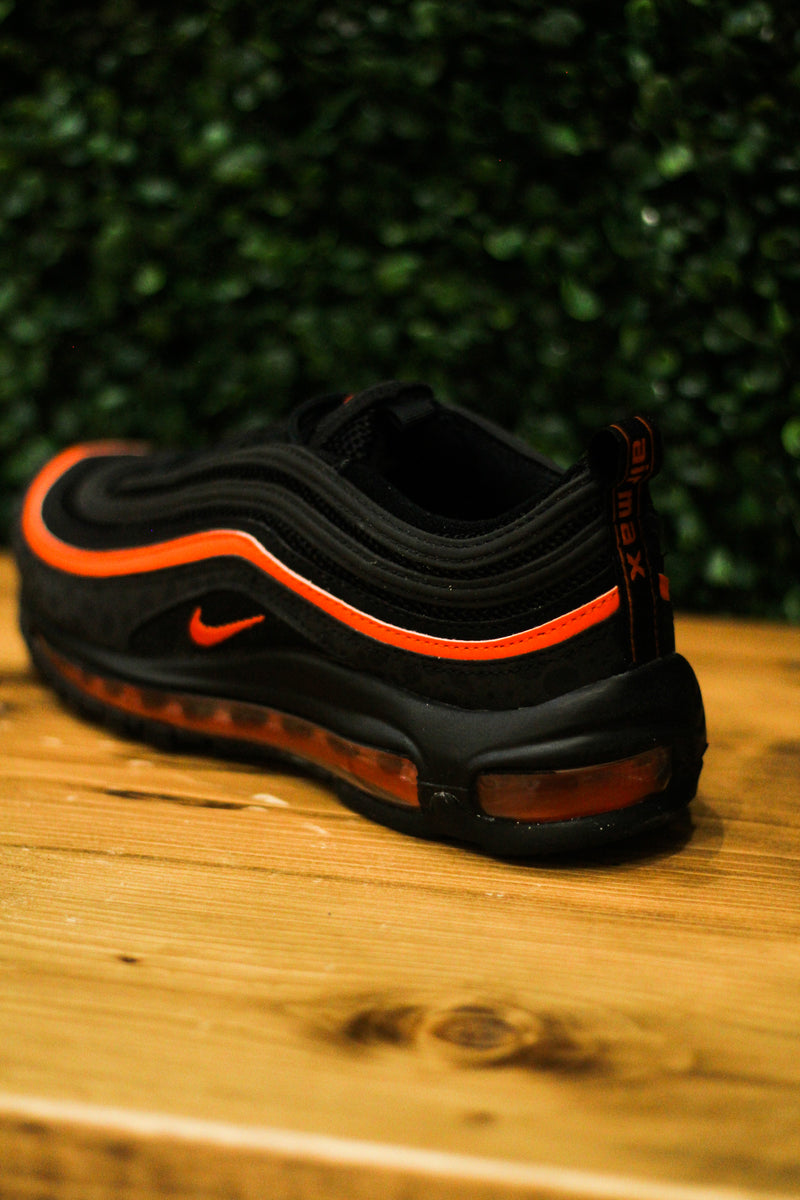 AIR MAX 97 (GS) "BLACK/SAFETY ORANGE"