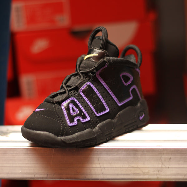 Nike Air More Uptempo PS Black/Purple DX5956-001