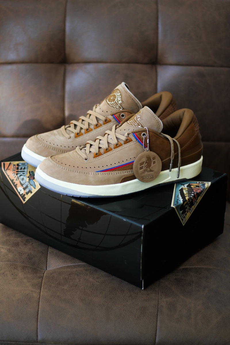 Brown Suede Jordan Size 13 Two 18 X Air Jordan Retro Low Brown