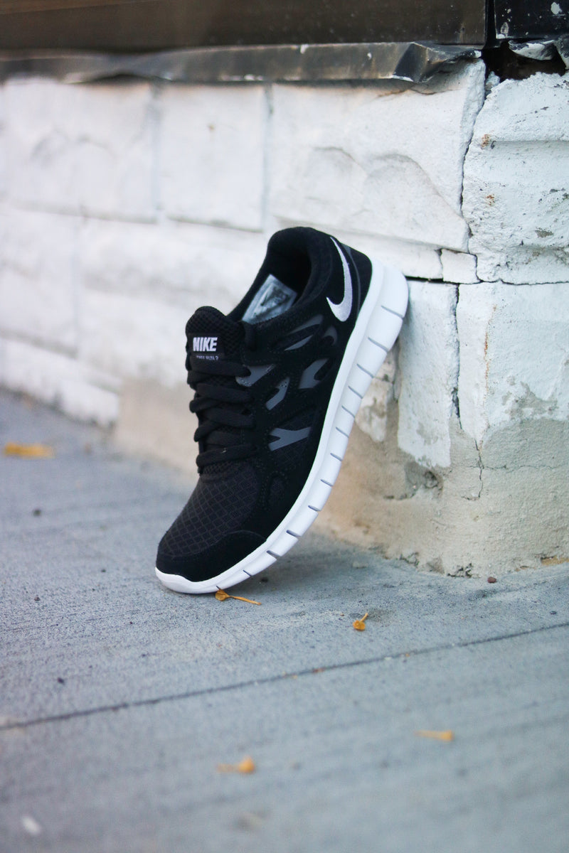 NIKE FREE RUN 2 "BLK/DARK GREY"
