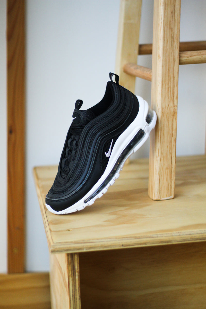 AIR MAX 97 (GS) "BLACK/WHITE"
