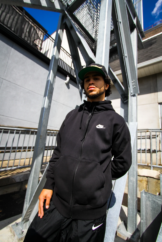 NSW CLUB FLEECE "BLACK"