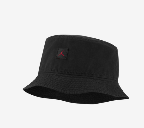 JORDAN JUMPMAN WASHED BUCKET "BLK"