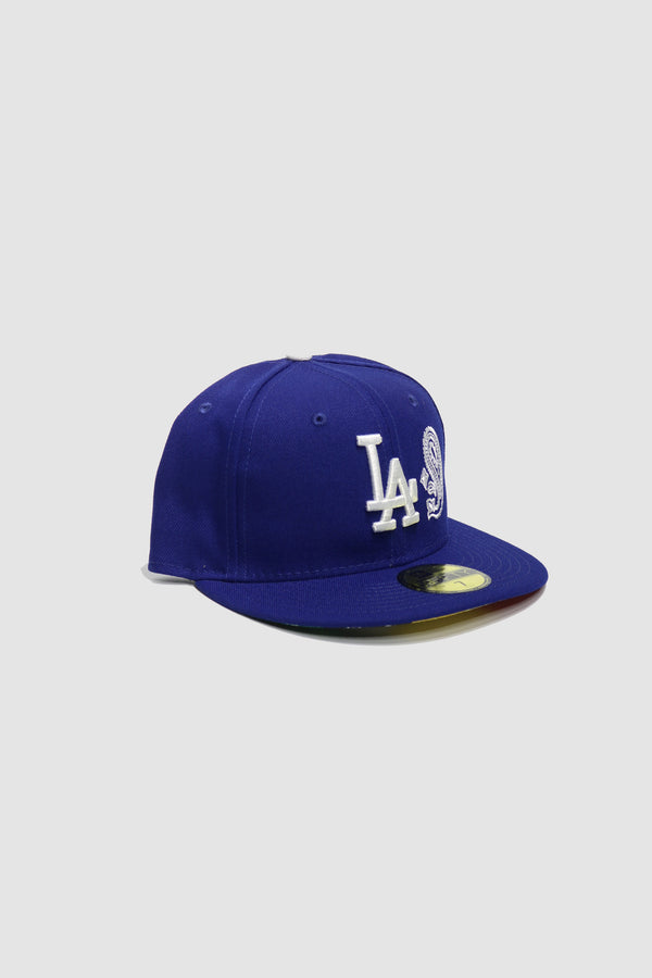 LOS ANGELES DODGERS ROYAL FITTED W/ MULTI-PAISLEY UNDER VISOR