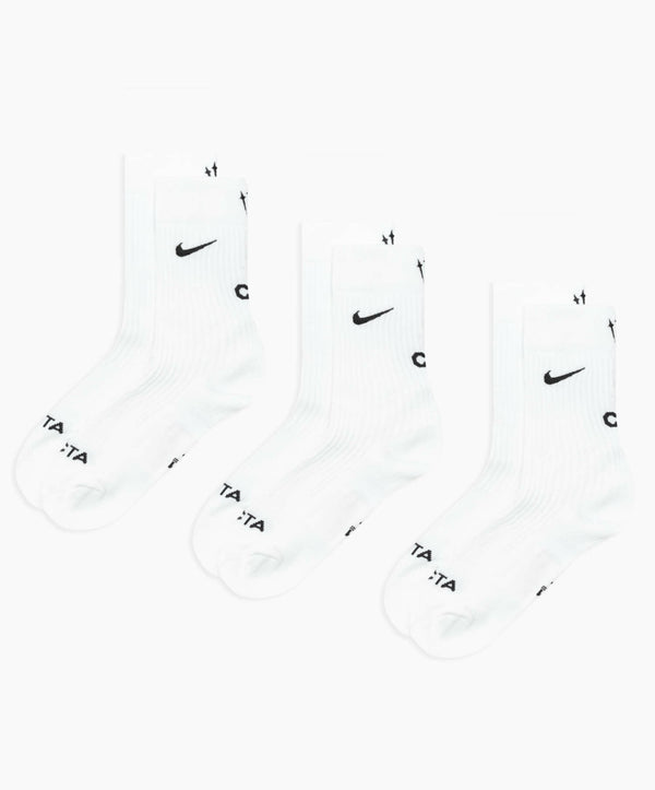 NOCTA SOCKS "WHITE"