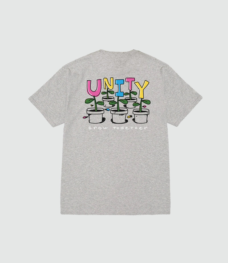 GROW TOGETHER T-SHIRT "GREY"